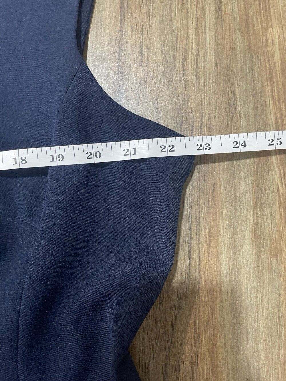 MM Lafleur Aditi WonderTex Dark Navy Blue Sheath Dress Careerwear Women Sz 2X - Picture 6 of 7